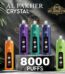 Al Fakhar Crown Bar Crystal 8000 Puffs