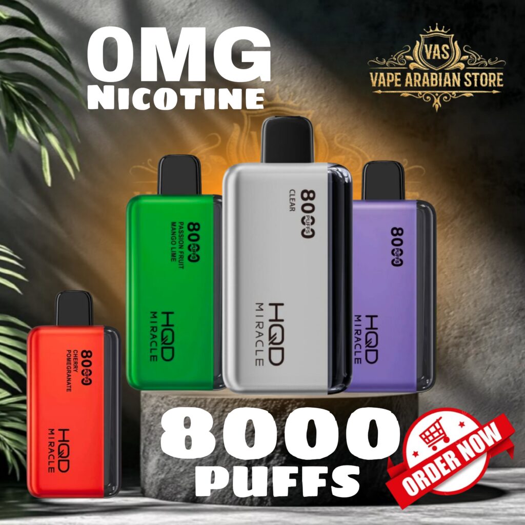 HQD Miracle 8000 Puffs