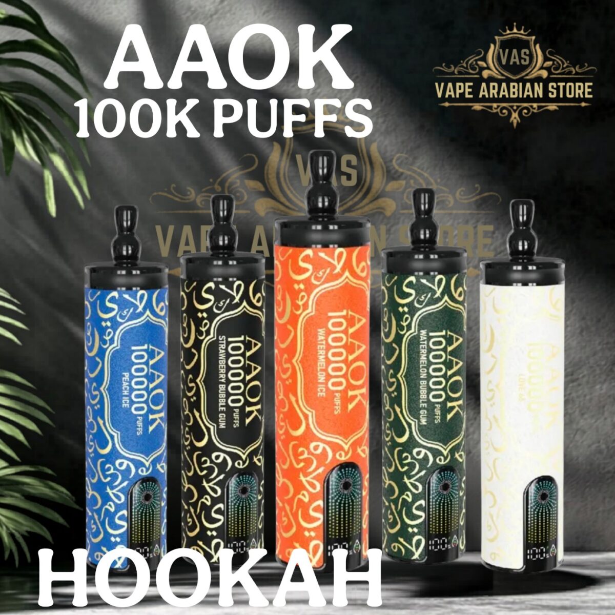 AAOK Hookah 100K Puffs