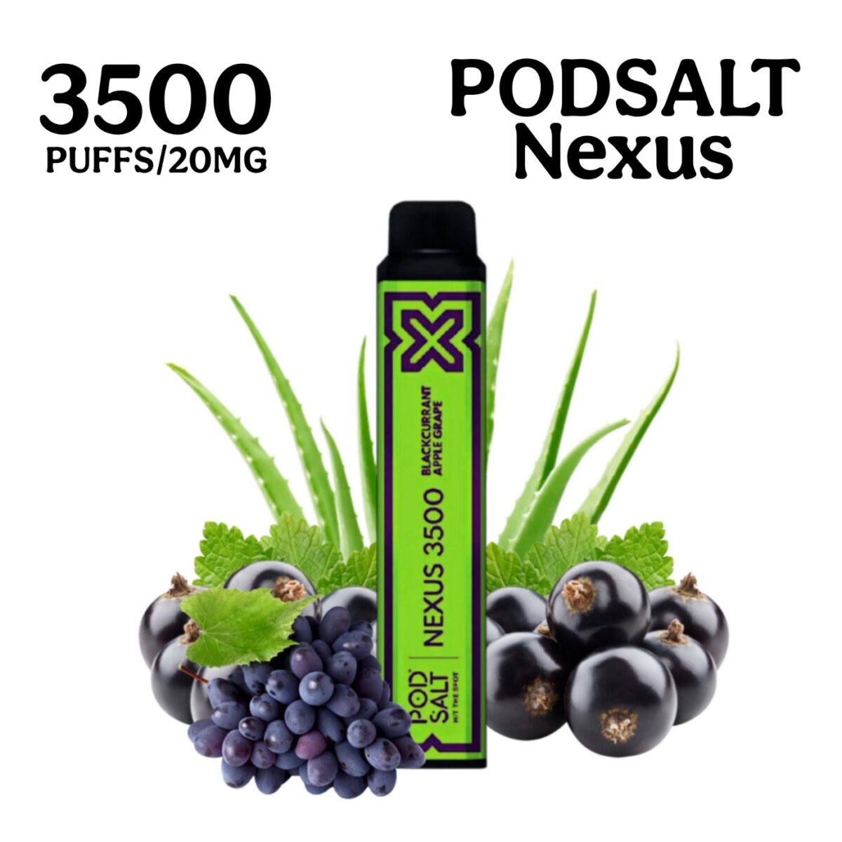 Pod Salt Nexus 3500 Puffs 20mg Disposable Vape - Image 2
