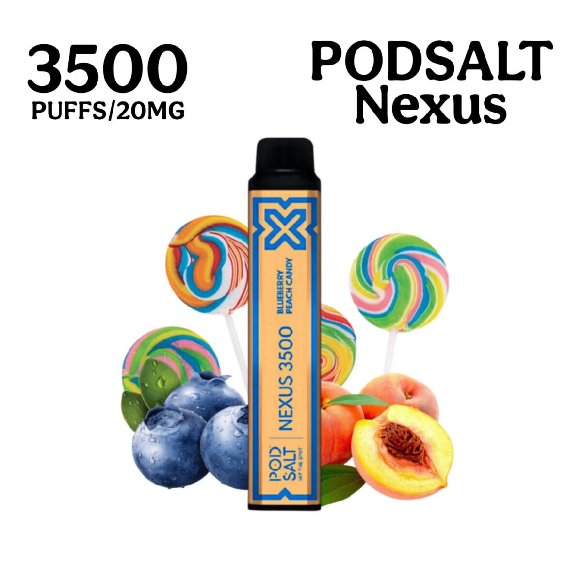 Pod Salt Nexus 3500 Puffs 20mg Disposable Vape - Image 4