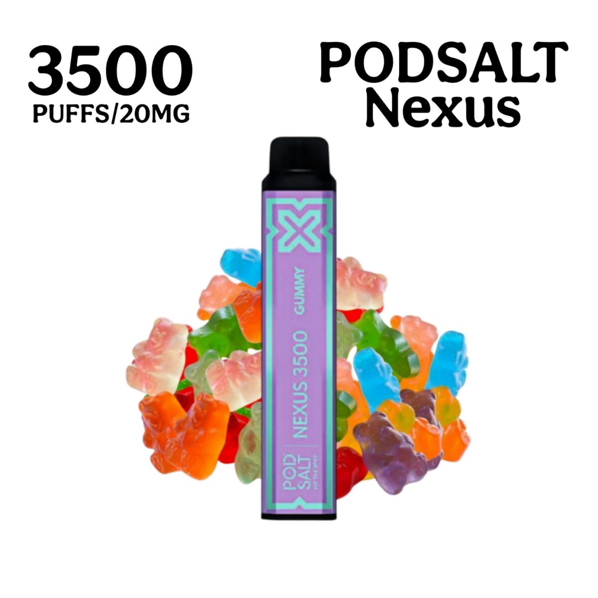 Pod Salt Nexus 3500 Puffs 20mg Disposable Vape - Image 6