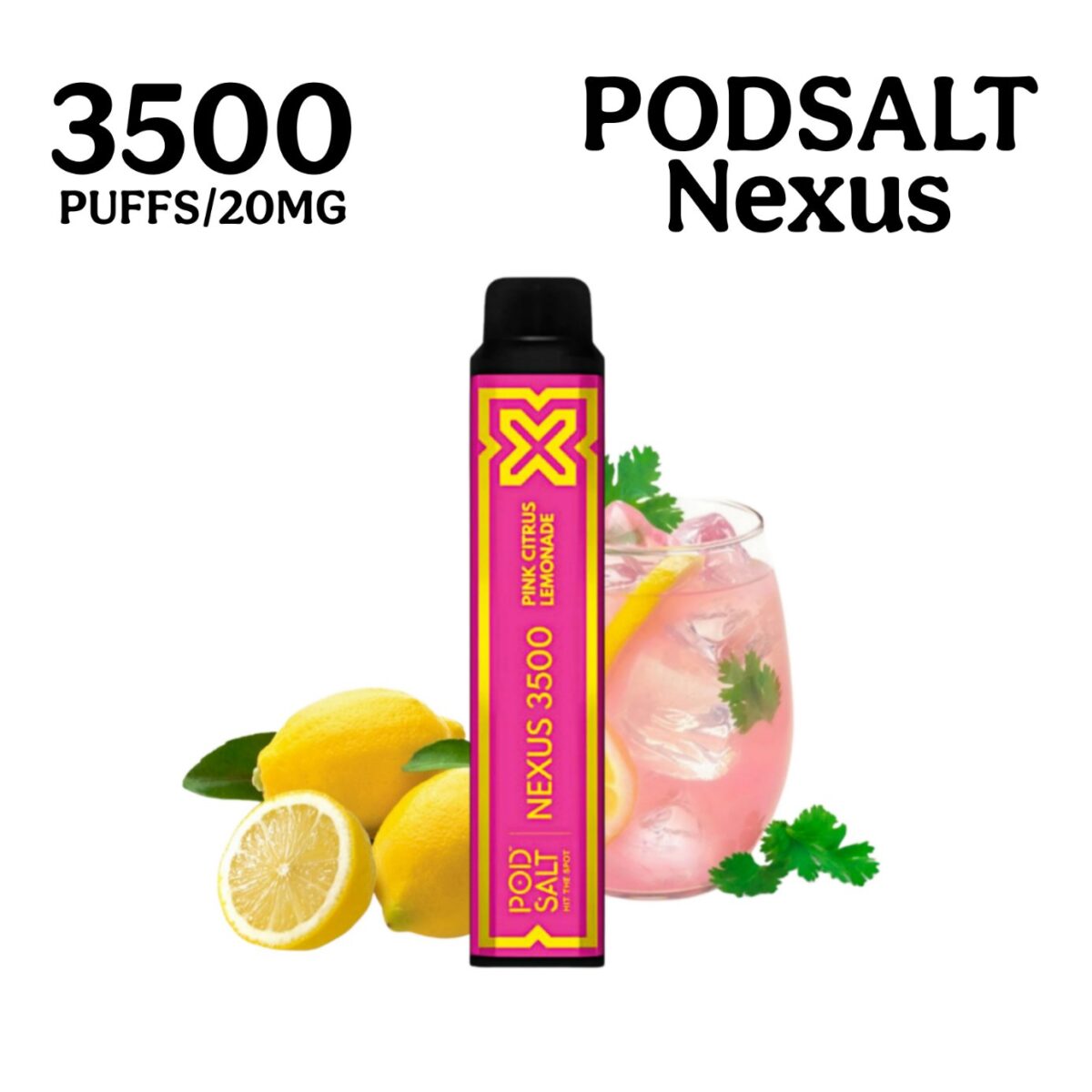 Pod Salt Nexus 3500 Puffs 20mg Disposable Vape - Image 9