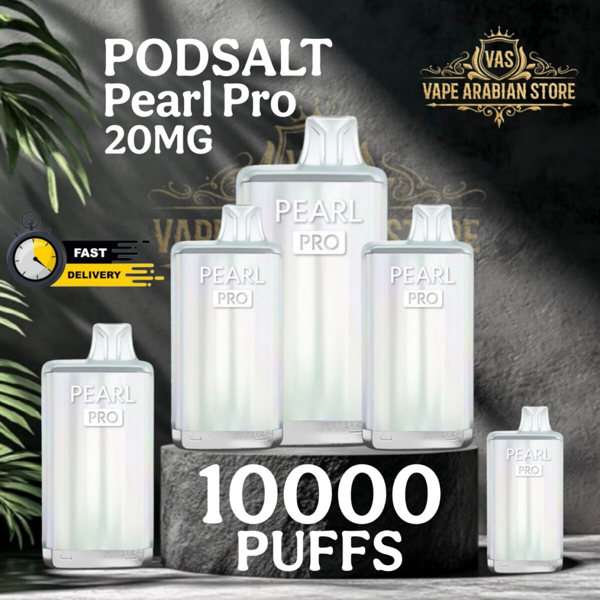 Podsalt Pearl Pro 10,000 Puffs 20mg Disposable 1 Pod Salt Pearl Pro 10000 Puffs