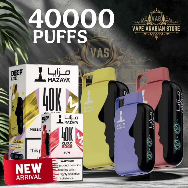 Mazaya Cloud Edge 40000 Puffs 20mg Disposable Vape